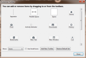 Firefox 3.7 Icons