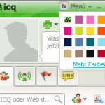 ICQ 7 Farbmenü