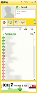 ICQ 7 in Gelb