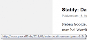 Statusleiste im Internet Explorer 9