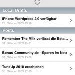 Wordpress for iPhone 2.0 Posts Wordpress for iPhone 2.0 Posts