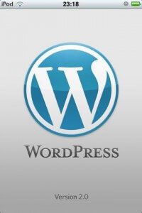 Wordpress for iPhone 2.0 Start